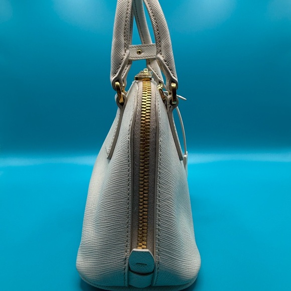 Prada Cream Mini Leather Bag - Picture 3 of 11